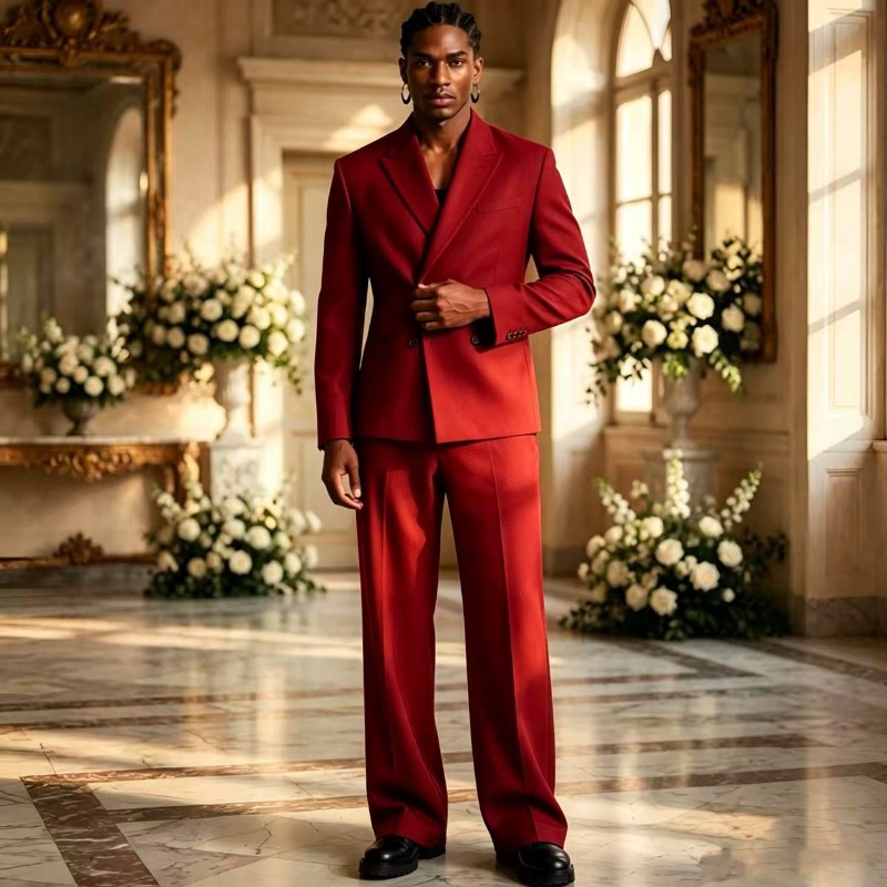 Relaxed Slim Double Breasted W - Men'S Relaxed Formal Wear ulasan dan harga