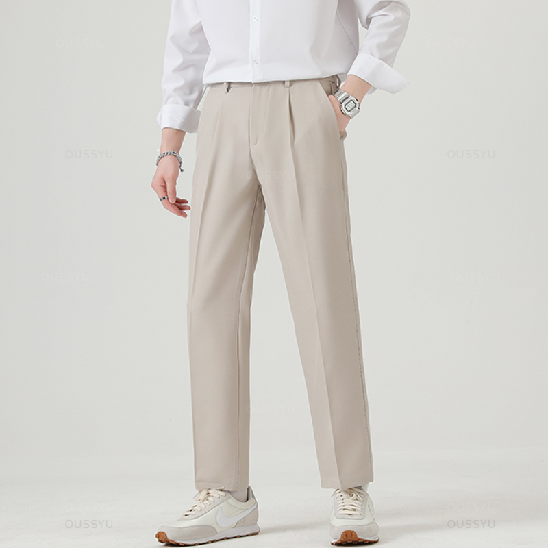 Brand Clothing Smooth Suit Pan - Young Men Formal Wear ulasan dan harga