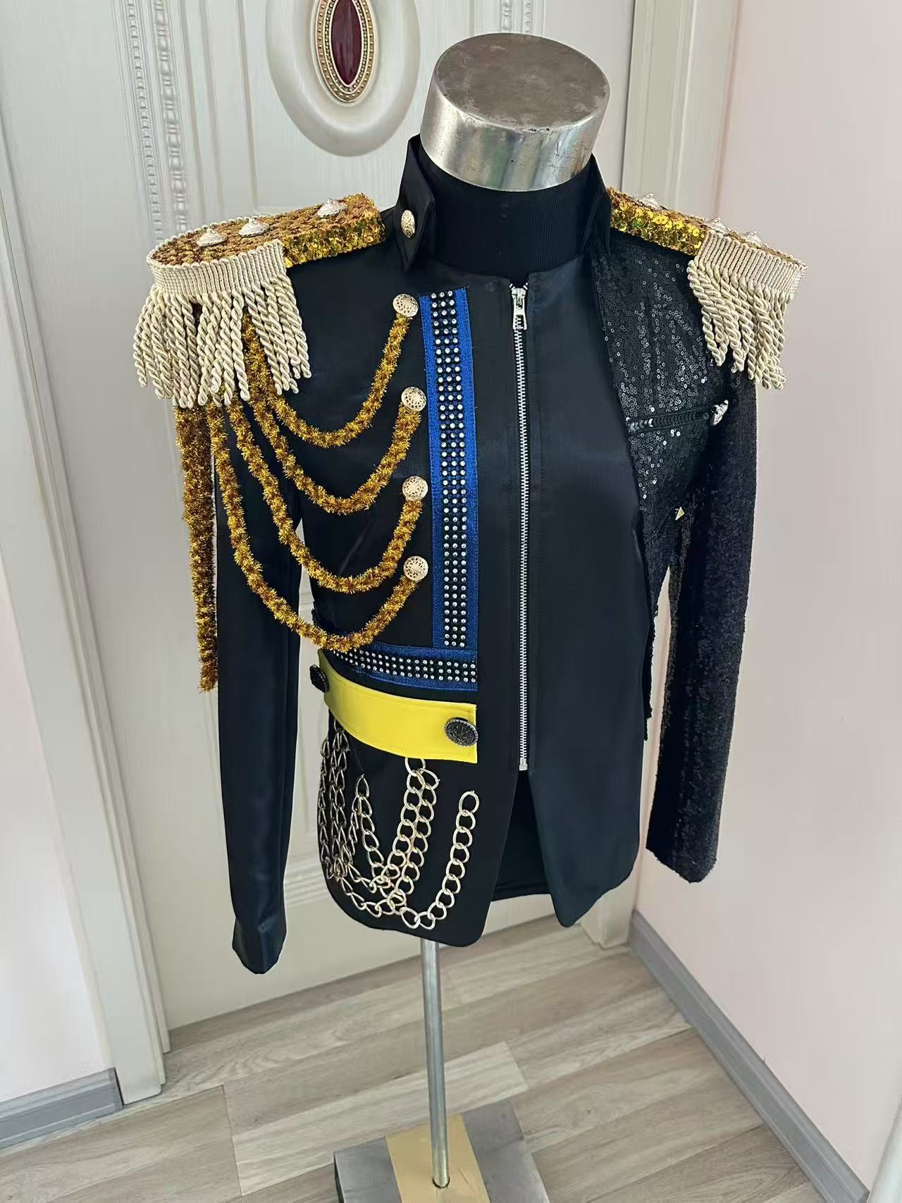 New Men Tassel Royal Jacket We - Men Formal Wear Wedding ulasan dan harga