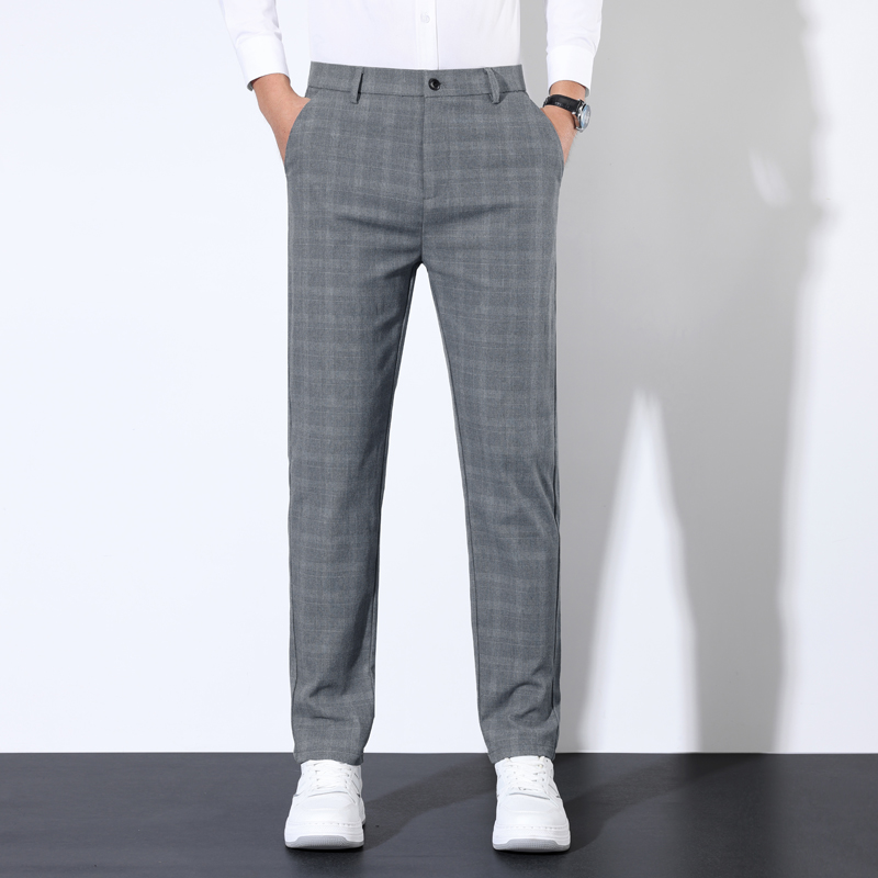 Cotton Plaid Striped Classic S - Men Formal Wear Wedding ulasan dan harga