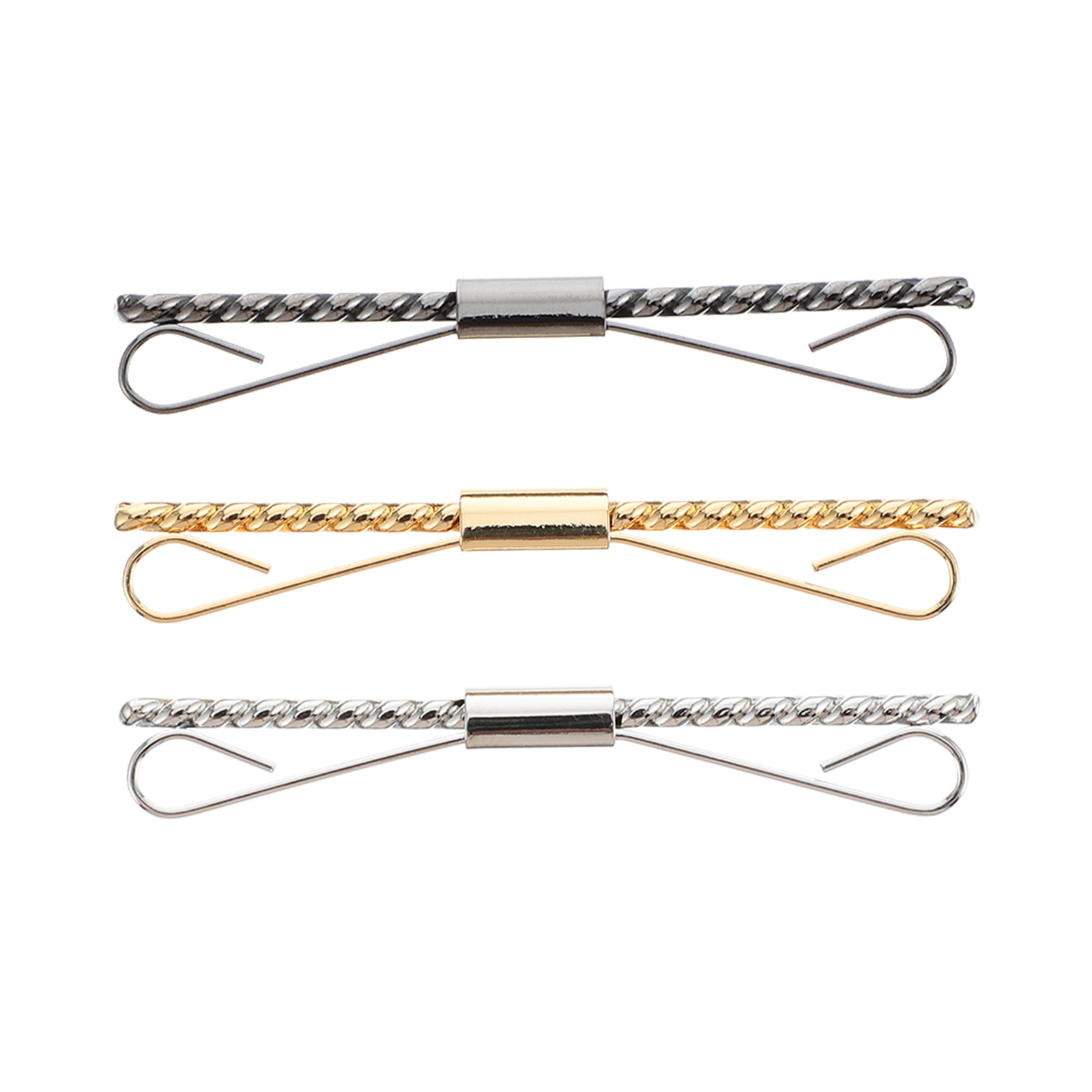 3Pcs Brass Tie Clips for Men S - Men Formal Wear Bag ulasan dan harga