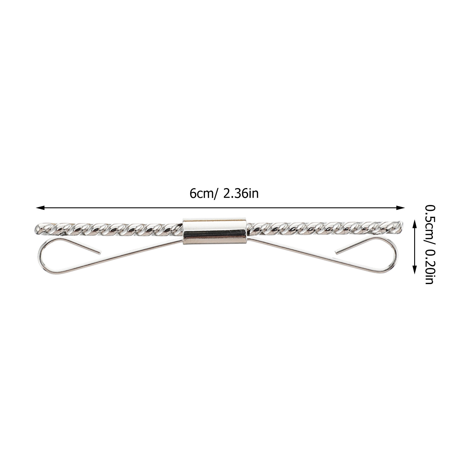 3Pcs Brass Tie Clips for Men S - Men Formal Wear Bag ulasan dan harga