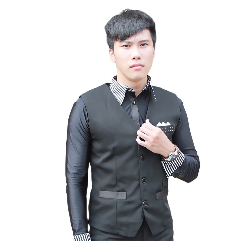 Man Performance Black Latin Se - Men'S Formal Wear Waistcoat ulasan dan harga