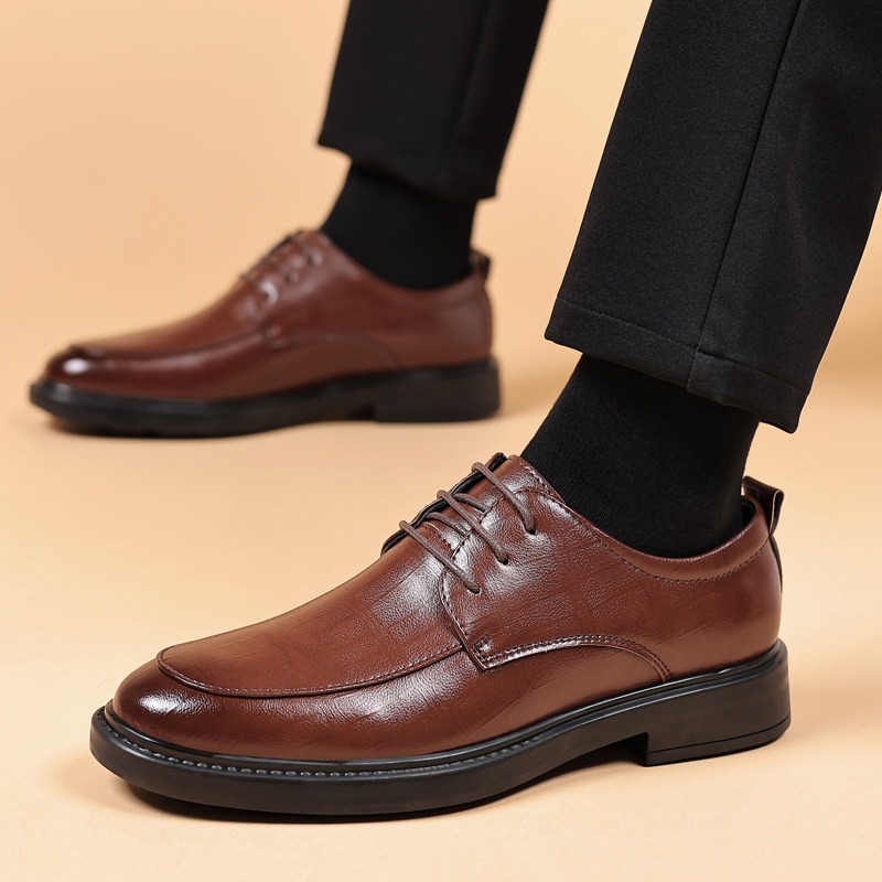 platform dress shoes for man d - Men'S Formal Office Wear Shoes ulasan dan harga