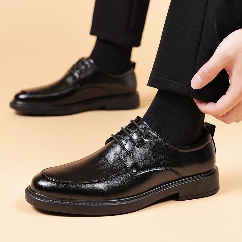 platform dress shoes for man d - Men'S Formal Office Wear Shoes ulasan dan harga