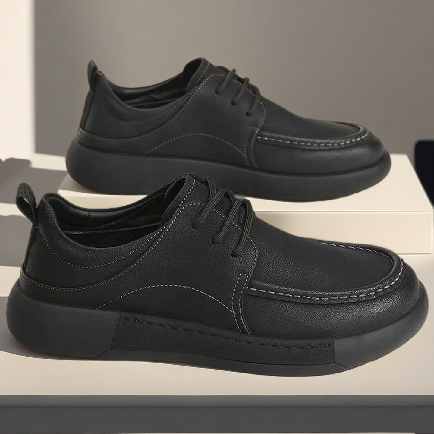 Wide last men business shoes l - Men'S Formal Office Wear Shoes ulasan dan harga