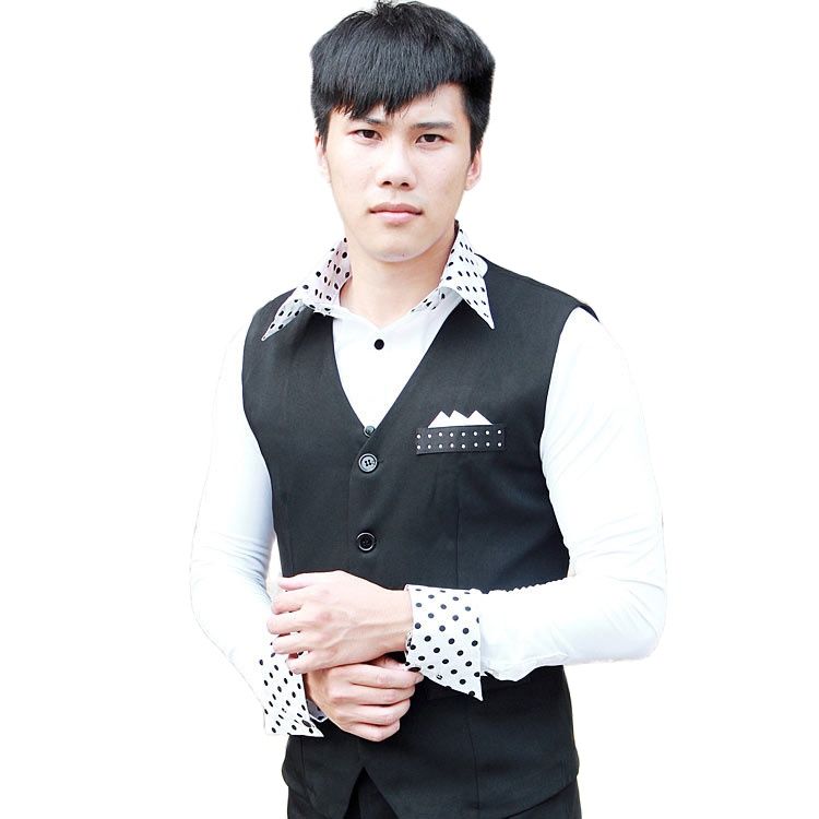 Man Performance Black Latin Se - Men'S Formal Wear Waistcoat ulasan dan harga