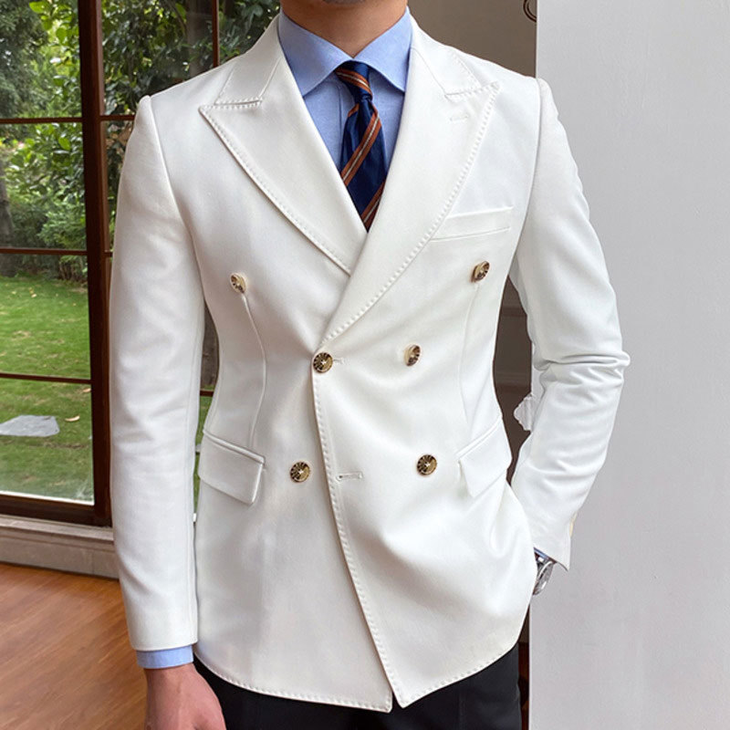 Wedding Men Suits Blazer Bride - Men Formal Wear With Coat ulasan dan harga