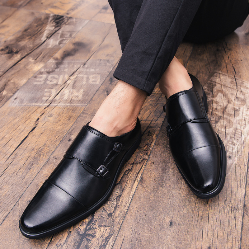 New Men Oxfords Shoes Black an - Men'S Formal Office Wear Shoes ulasan dan harga