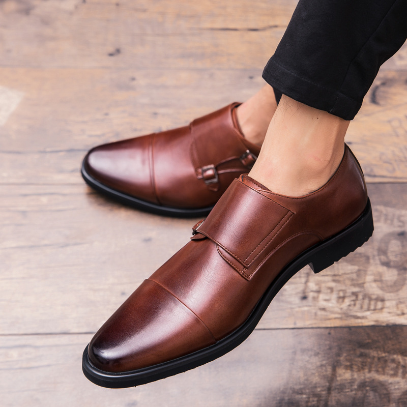 New Men Oxfords Shoes Black an - Men'S Formal Office Wear Shoes ulasan dan harga
