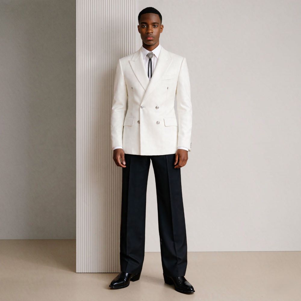Men 2 Pieces Relaxed Slim Suit - Men'S Relaxed Formal Wear ulasan dan harga