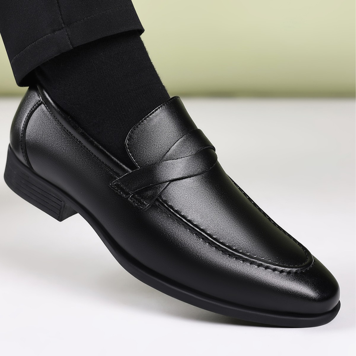 Men's leather shoes for formal - Men'S Formal Office Wear Shoes ulasan dan harga