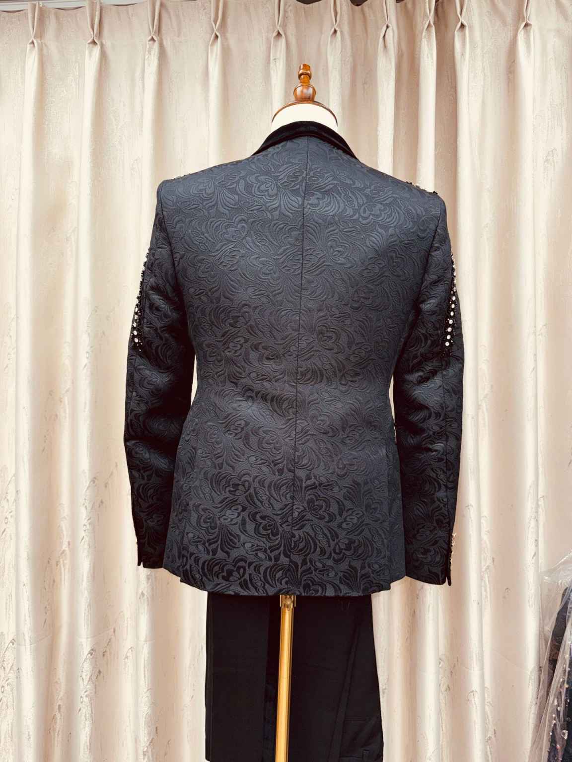 Gorgeous Crystal Tassel Men Su - Men'S Formal Wear Waistcoat ulasan dan harga
