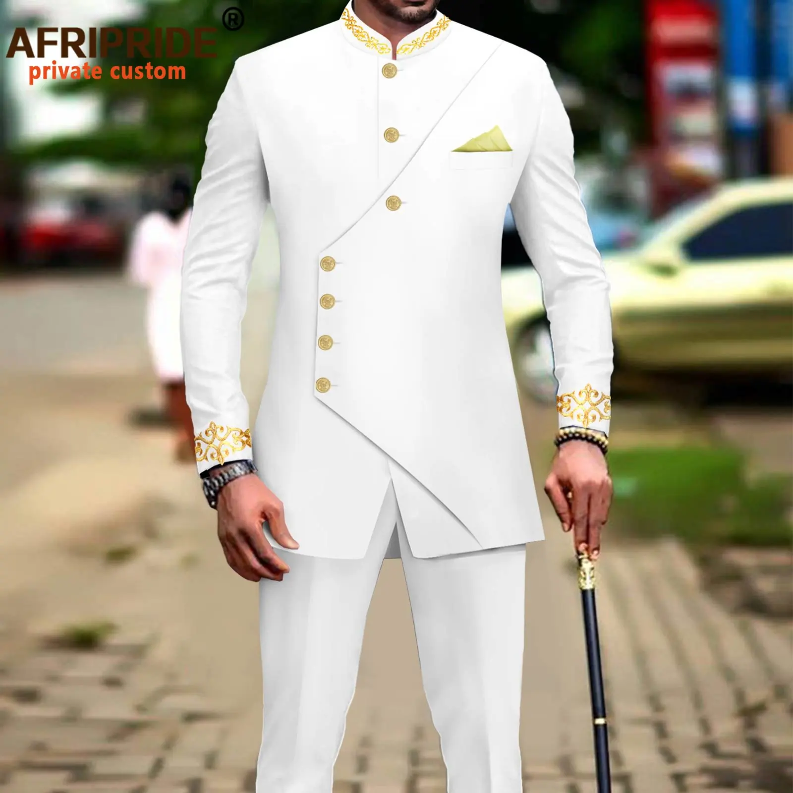 African Suits for Men Slim Fit - Young Men Formal Wear ulasan dan harga