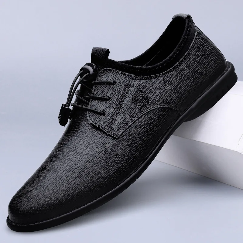 XIHAHA Men's Leather Shoes Bre - Men'S Formal Office Wear Shoes ulasan dan harga