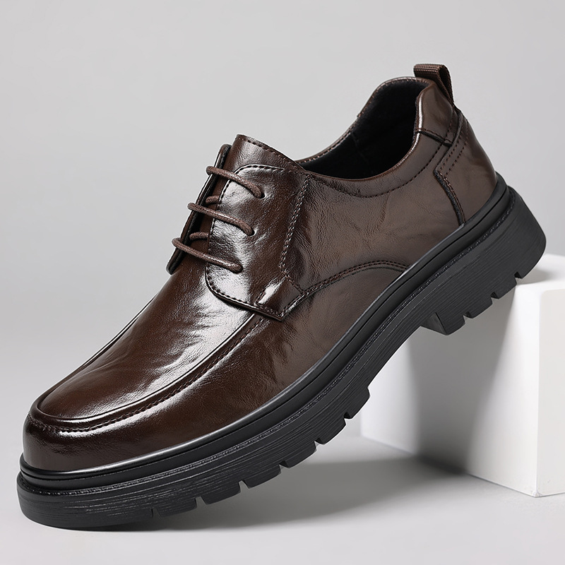 Men's leather shoes for casual - Men'S Formal Office Wear Shoes ulasan dan harga