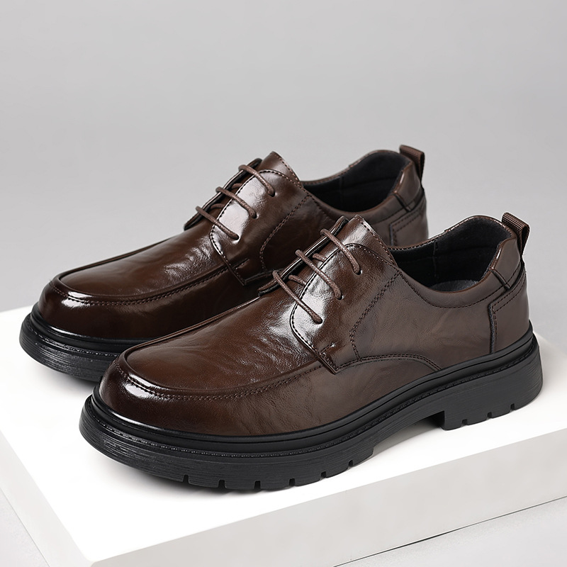 Men's leather shoes for casual - Men'S Formal Office Wear Shoes ulasan dan harga